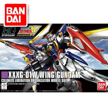 Pôvodné Gundam HG 1/144 Model XXXG-01W GUNDAM KRÍDLO Mobile Suit Deti Hračky