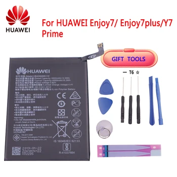 Pôvodné HB406689ECW 4000mAh batériu Pre Huawei Y7 Prime TRT-L53 TRT-L21A TRT-L00 / Y7 2017 TRT-LX1 TRT-LX2 LX23 Batérie + Nástroje