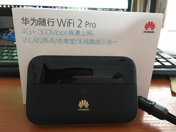Pôvodné Huawei WiFi 2 Pro E5885 E5885Ls-93a 3G, 4G LTE FDD TDD Bezdrôtový Vrecku WiFi Router s Ethernet Port 6400mAh power bank