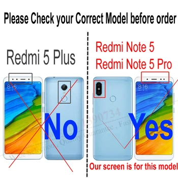 Pôvodné Najlepšie Xiao Redmi Poznámka 5 Pro MEG7S LCD Displej 10 Bod Dotykový Displej Digitalizátorom. s montážou Rámu Hongmi Note5 Senzor