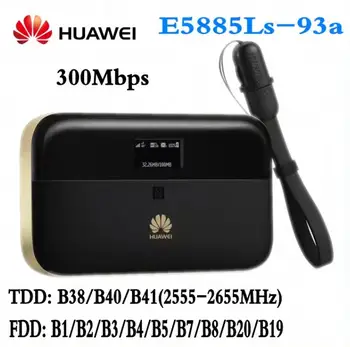 Pôvodné Odomknúť HUAWEI E5885Ls-93a cat6 mobile WIFI PRO2 s 6400mah Power Bank Batérie a Jeden RJ45 LAN Ethernet Port E5885