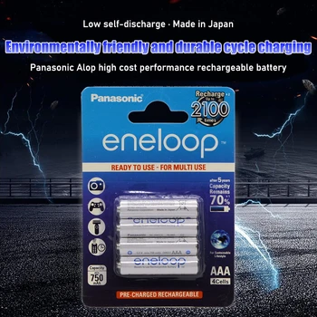 Pôvodné Panasonic Eneloop 1.2 V 800mah AAA Nabíjateľné Batérie Pre Kamery Baterka Hračka na Diaľkové Ovládanie Vopred Nabitá Batéria