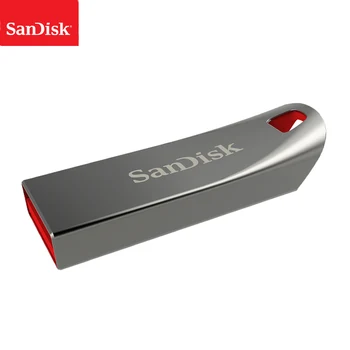 Pôvodné Sandisk CRUZER SILY CZ71 USB2.0 FLASH DISK 64 GB 32 GB, 16 GB mini Pero, Disky PenDrives Podporu Úradné Overenie