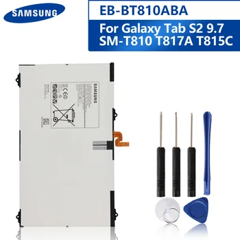 Pôvodné Tablet Batéria EB-BT810ABE Pre Samsung GALAXY Tab S2 9.7 T815C T815 SM-T810 SM-T817A S2 T813 T819C EB-BT810ABA 5870mAh
