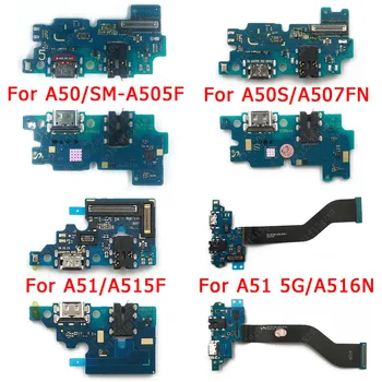 Pôvodný Poplatok Rada Pre Samsung A50 A50s A51 5G USB Nabíjací Port Pre A505F A505U A507F A515F A516N Dock Konektor Náhradných dielov