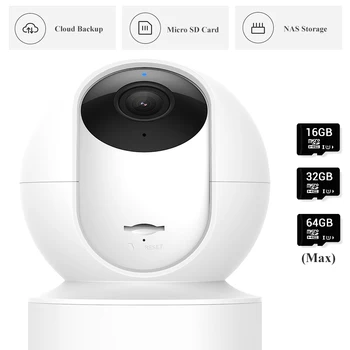 Pôvodný Pre Mijia Mi domov app 1080P HD IP Bezdrôtová IP Kamera 360 Uhol CCTV WiFi Pan-Tilt Nočné Videnie Webcam Mi Smart Home