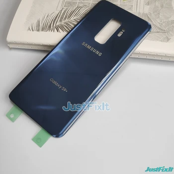 Pôvodný Pre SAMSUNG Galaxy S9+ S9 Plus G965 G965F Späť Kryt Batérie Dvere, Zadné Sklo Bývanie Prípade Vymeňte Kryt Batérie