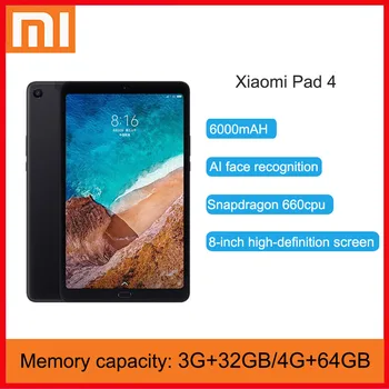 Pôvodný Xiao Mi Pad 4 32GB/64GB Tablety 4 Snapdragon 660 AIE CPU Tablet 8.0