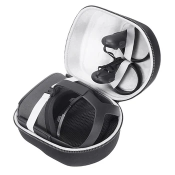 Púzdro EVA Tvrdá Škrupina Shockproof Ochranné Skladovanie Vrecko pre Oculus Quest 2 VR Headset Touch Regulátor Príslušenstvo