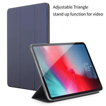 QIALINO Módne Originálne Kožené Ultra Tenký Tablet Case for iPad Pro 12.9 2018 Letargia Funkcia Stand Kryt pre iPad Pro 11