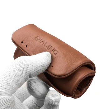 QIALINO Čistý Ručné Taška Prípade Huawei P20 Pro Luxusné pravej Kože s v Slote Karty Kryt Telefónu pre P20 Pro pre 6.1 cm