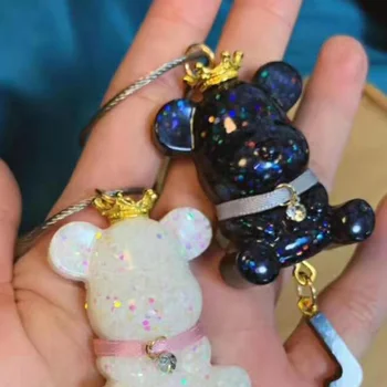 QIAOQAIO DIY Epoxidové Živice Gummy bear s písmenami Formy Šperky Čo Tool Kit S Živice AB Lepidlo prívesok auta DIY darček