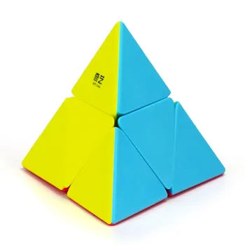 QiYi Pyramídy 2x2 Cubo Magico Rýchlosť Hračka Magic Cube Profesionálny Hra Hladké Tvorivé Bezpečnosti Vzdelávania Puzzle Darček Rodič-dieťa