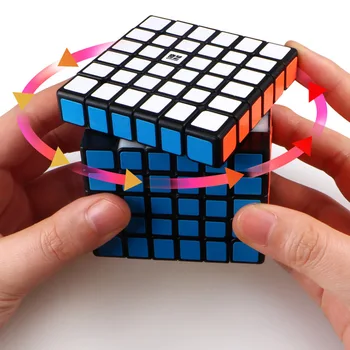 QiYi QIFan6S 6.75 mm Magic Cube 6x6x6 Rýchlosť Hry Speedcube Povolanie Puzzle 6x6 Kocky Detí Kocky Chlapci Vzdelávania Hračky
