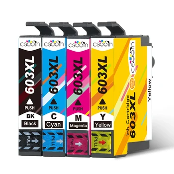 QSYRAINBOW 3PK T603XL 603XL Ink Cartridge pre Epson XP-2100 XP-2105 XP-3100 XP-3105 XP-4100 XP-4105 WF-2810 WF-2830 WF-2850