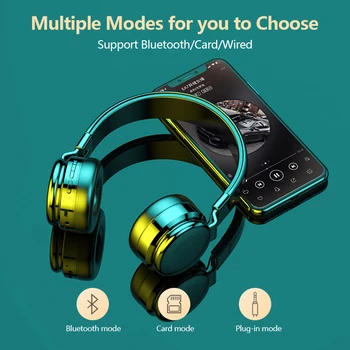 R10 Bluetooth 5.0 Bezdrôtové Slúchadlá Skladacie Stereo Slúchadlá Audio MP3 Nastaviteľné Slúchadlá, Podpora TF Kariet S Mic Pre Hudbu