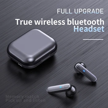 R20 Bezdrôtová 5.0 Slúchadlá TWS HiFi Mini In-Ear Športové Bežecké Nepremokavé Headset Podporu iOS / Android Telefóny HD Hovor