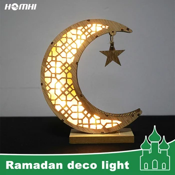 Ramadánu Dekorácie Dc Svetlo Led Decoracion Dormitorio Lampki Dekoracje Hviezdičkový Holiday Kartelu Luminoso Mesiac Garland Nočné Svetlo