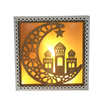 Ramadánu Eid Mubarak Dekorácie pre Domov Svietidlo Osvetlenie Závesné Islamskej Moslimská Strana Dekor Eid svetlo Ramadánu Kareem Eid Al Adha