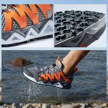 Rax Mužov Aqua Topánky chôdza Breathble Rybárske Topánky Ženy, detské topánky Anti-slip Vody Topánky športové proti Prúdu turistika tenisky