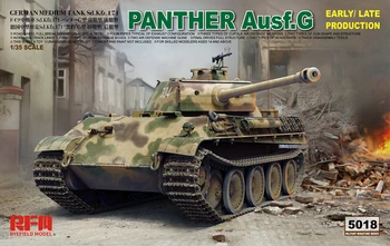 Raž Oblasti RFM RM-5018 1/35 German Panther Ausf.G Rozsahu
