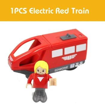 RC Elektrický Vlak Hračky Magnetický Vlak Prepravu Hračka Competiable pre Brio Štandardné Drevený Vlak Železničnej Trati Hračky pre Deti,