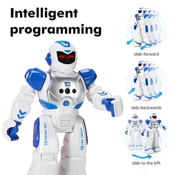 RC Robot pre Deti Inteligentné Programovateľný Robot s Infračerveným Radič Hračky, Tanec, Spev,Gesto, Snímanie Robot Auta