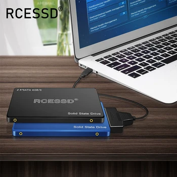 RCESSD Ružová SSD 128 gb kapacitou 240GB 480GB 360GB 2,5-palcový SATA3 512 gb diskom ssd (Solid State Drive 64 GB HDD PC