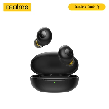Realme Puky Q TWS Bezdrôtové Bluetooth Slúchadlá BT 5.0 Stereo Vodotesné Slúchadlá Okamžité Automatické Spojenie S Mikrofónom Headset