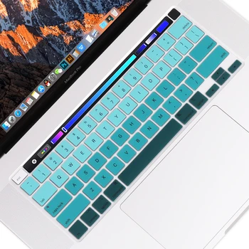 Redlai pre 2019 2020 16 palcový MacBook Pro s Dotykového Panela Dotykový ID Modelu A2141 Chránič Silikónový Kryt Klávesnice Pokožky NÁS Verstion