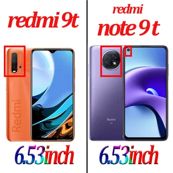 Redmi-9T,HD Ochranné Sklo Pre Xiao Redmi Poznámka 9T 9 T pro Tvrdené Sklo+Fotoaparát Ochrany Xiomi Redmi Note9T 9 S 9pro Film