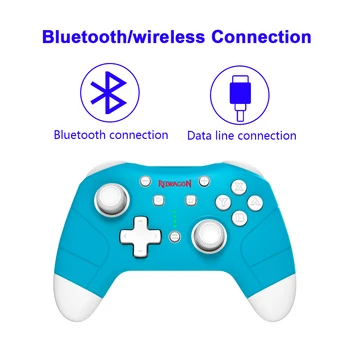Redragon Pluto G815 Bluetooth Wireless Gamepad,android PC Herný ovládač 3D Ovládač na Prepínanie Lite,PS3,PS4,PS5,Xbox one X