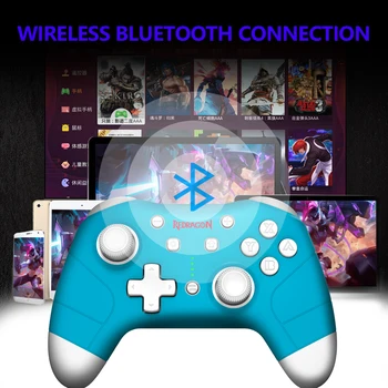 Redragon Pluto G815 Bluetooth Wireless Gamepad,android PC Herný ovládač 3D Ovládač na Prepínanie Lite,PS3,PS4,PS5,Xbox one X