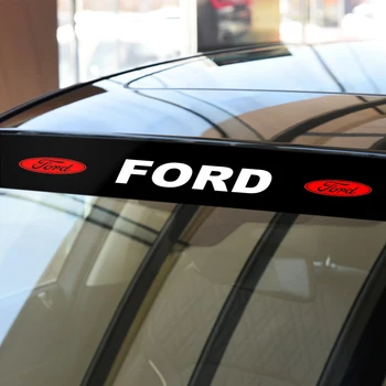Reflexná Dekorácie, Nálepky Predné A Zadné Sklo na Ochranu pred Slnkom Nálepka Pre Ford Fiesta EcoSport Escort focus 1 2 3 mk2