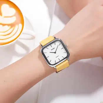 Reloj SKMEI Japonsko Pohyb Quartz dámske Hodinky Jednoduché Nylon Popruh Nepremokavé Bežné Ženské Náramkové Hodinky 11 Farieb zegare 1555