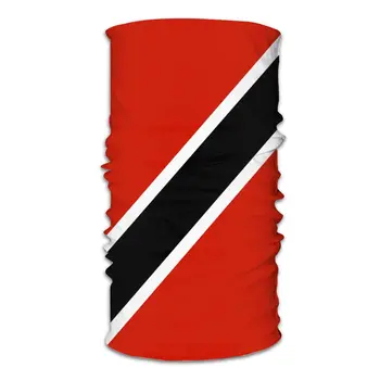 Republika Trinidad A Tobago Šatku Na Krk Tvár Masku Unisex Krku Teplejšie Kukla Bandanas Všestrannosť Pokrývku Hlavy Vonkajšie Turistika