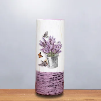 Retro Chaozhou Keramická Váza Európsky Štýl Výrobca Nordic Jednoduché Moderné Domáce Dekorácie Zelených Rastlín Držiteľ Vázy