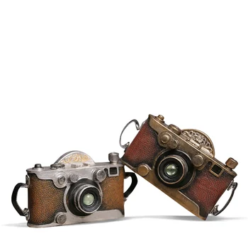 Retro model fotoaparátu dekorácie darček prezentovať formy fotografie shopwindow rekvizity dekor fáze majetku obnova starých remesiel