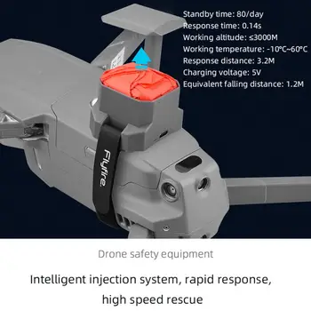 Reuseable Drone Bezpečnosť Letu na Padáku pre DJI Mavic 2 Pro Air Nabíjateľná UAV Lietania Zabezpečenia Ochrany Dáždnik