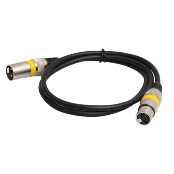 REXLIS 3Pin XLR Kábel mužmi a M/F konektor Audio Kábel Pre Mikrofón Zmiešavač 1 m 1,8 m 3m 4.5 m 5m 6m 7.6 m 10 m 15 m 20 m