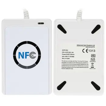 RFID Čítačku Kariet Spisovateľ Kopírka Rozmnožovacie Zapisovať Kopírovanie USB S50 13.56 mhz ISO/IEC18092 NFC ACR122U Dropship