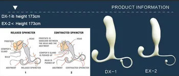 Rhinios Príručka Prostaty Masér DX-1) a následné (EX-2, prostaty masér aneros progasm,sex produkty pre mužov prijať drop shipping