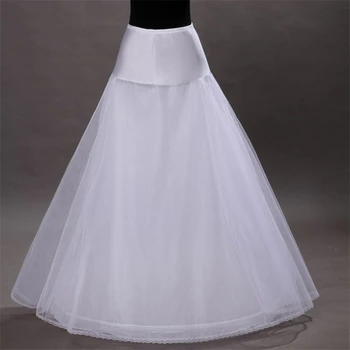 Riadok Spodnička pre Svadobné Svadobné Šaty Tvar Underskirt Crinolin prispôsobené pre Formálne Šaty