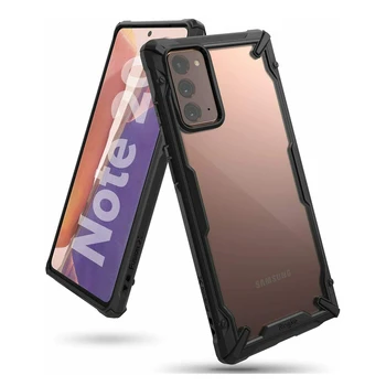 Ringke Fusion X pre Galaxy Note 20 Prípade Šok Absorpcie Priehľadného Pevného PC Späť Mäkké TPU Hybridné pre Galaxy Note 20 Pokrytie