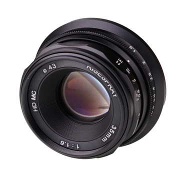 RISESPRAY MINI 35MM F1.6 objektív Fotoaparátu APS-C Manuál Pevný Objektív Pre Canon EOS-M Mount Kamery Hot Predaj