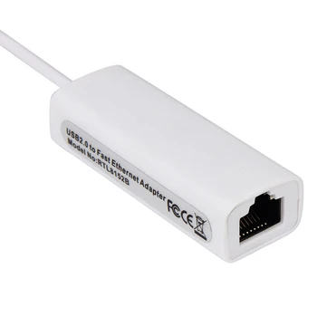 RJ45 na pripojenie USB C Adaptér siete Ethernet Sieťová Karta USB-C na Ethernet RJ45 Lan pre MacBook Windows 7/8/10 Typ C Ethernet 10/100Mbps