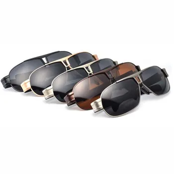 RORON Značky Povlak Polarizované slnečné okuliare, slnečné okuliare Muži Ženy Značky Dizajnér UV400 Dizajnér Okuliare oculos 8516