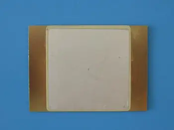 Rovnobežné pravouhlé bimorph piezoelektrické keramické list: 50mmx50mm, substrát: 70mmx50mm