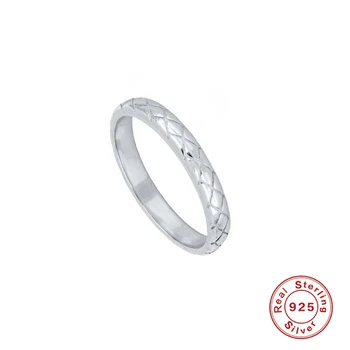 ROXI Módne Snakeskin Vzor Žena Prstene pre Ženy Strany Prst Krúžky Bague 925 Sterling Silver Ring Šperky Anillos