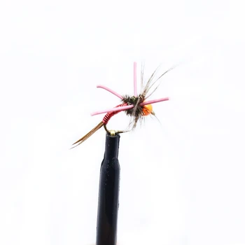 Royal Sissi nové 6pcs/box RL hlavu medi fly rybárske muchy 4optional farby 10# 12#stonefly víla háčik pstruh, návnady, rybárske lure